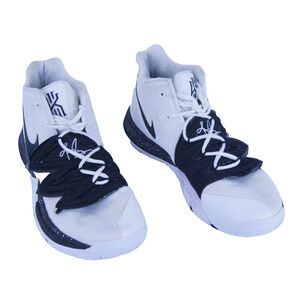 Nike Kyrie 5 TB Shoes Mens 13 White Black Oreo Basketball Sneakers CN9519 100